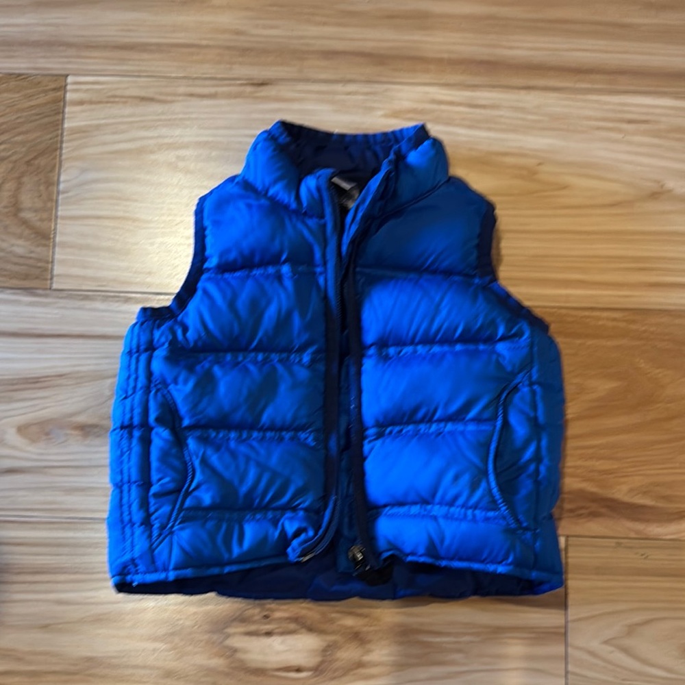 Blue Puffer Vest